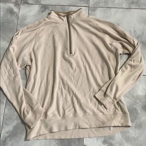 MENS quarter zip sweater